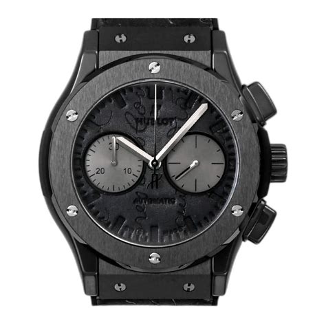 Hublot Classic Fusion Chronograph Berluti Scritto All Black 45 